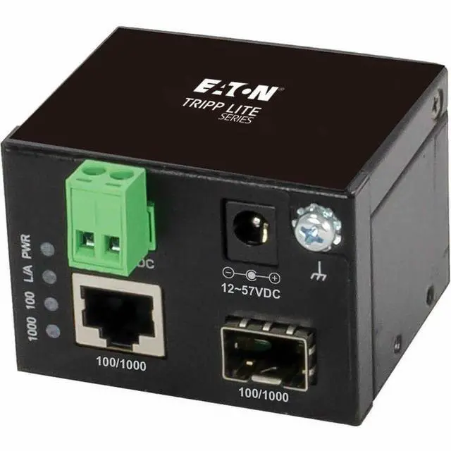 Main image of Tripp Lite Unmanaged Gigabit Fiber to Ethernet Media Converter N785I01SFPDU