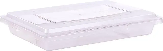 Alt view image 3 of 6 - StorPlus Polycarbonate Food Storage Container 5 gal 18 x 26 x 3.5 Clear Plastic 1062007