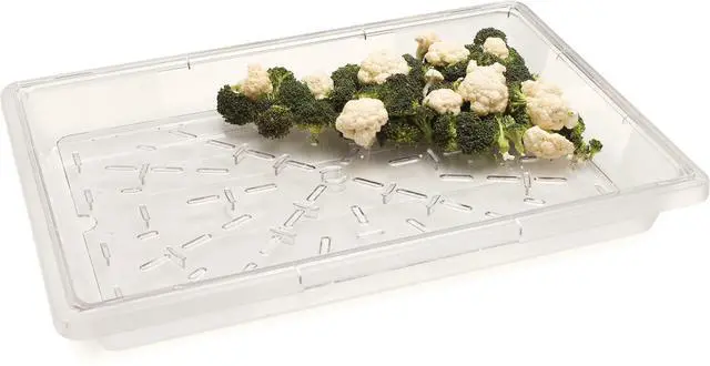 Alt view image 4 of 6 - StorPlus Polycarbonate Food Storage Container 5 gal 18 x 26 x 3.5 Clear Plastic 1062007