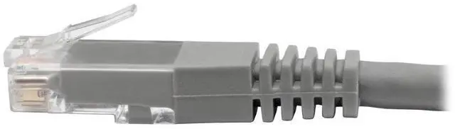 Alt view image 12 of 14 - Tripp Lite Premium N200-003-GY RJ-45 Patch Network Cable