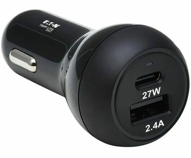 Alt view image 11 of 13 - Tripp Lite U280-C02-39W-1B Auto Adapter