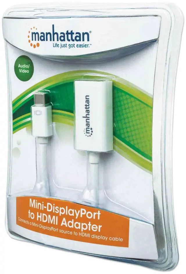 Alt view image 8 of 8 - MANHATTAN 151399 Mini-DisplayPort to HDMI Adapter