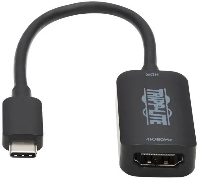Alt view image 16 of 20 - Tripp Lite U444-06N-HDR-B HDMI/USB-C Audio/Video Adapter U44406NHDRB