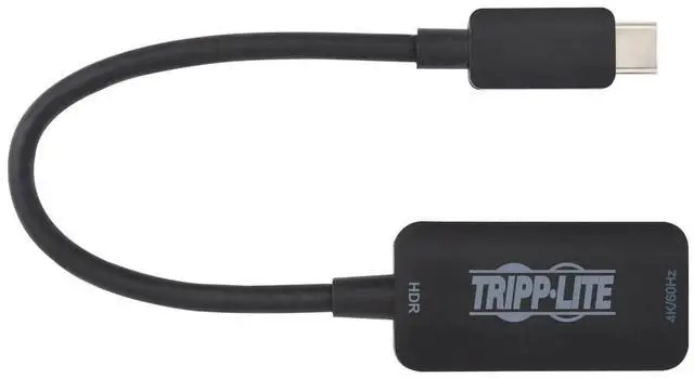 Alt view image 20 of 20 - Tripp Lite U444-06N-HDR-B HDMI/USB-C Audio/Video Adapter U44406NHDRB
