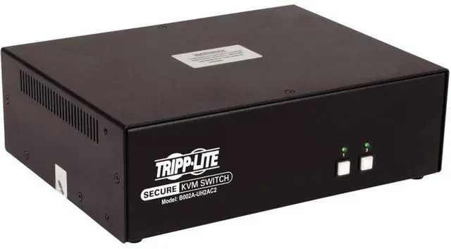 Main image of Tripp Lite 2-Port Dual-Monitor Secure KVM Switch B002AUH2AC2
