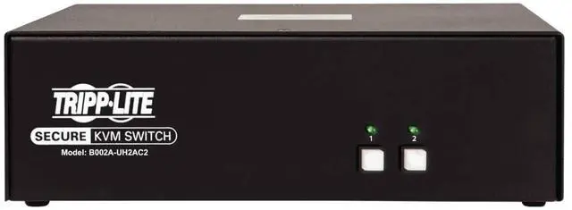 Alt view image 20 of 20 - Tripp Lite 2-Port Dual-Monitor Secure KVM Switch B002AUH2AC2