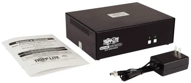 Alt view image 19 of 20 - Tripp Lite 2-Port Dual-Monitor Secure KVM Switch B002AUH2AC2