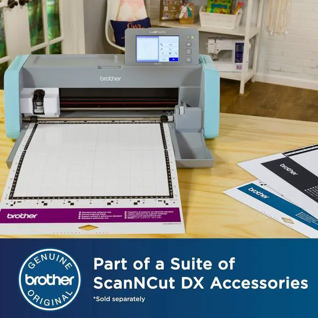 Alt view image 8 of 9 - Brother Standard Mat for ScanNCut DX machine | 1 Mat 12"x12" CADXMATSTD12