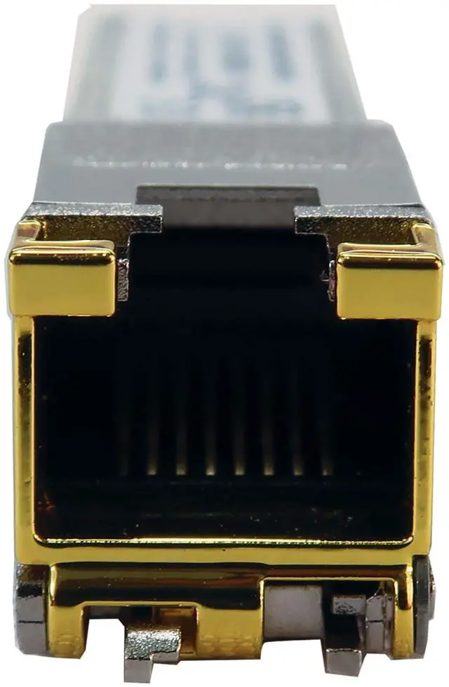 Alt view image 11 of 11 - Tripp Lite Cisco-Compatible SFP+ Transceiver, 10Gbps, RJ45, Cat6a N286-10G-TC