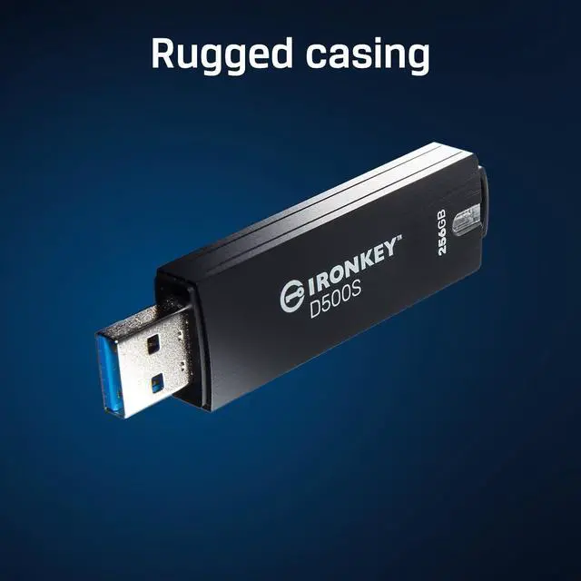 Alt view image 15 of 15 - IronKey D500S 32GB USB 3.2 Gen 1 Type A Flash Drive IKD500S32GB