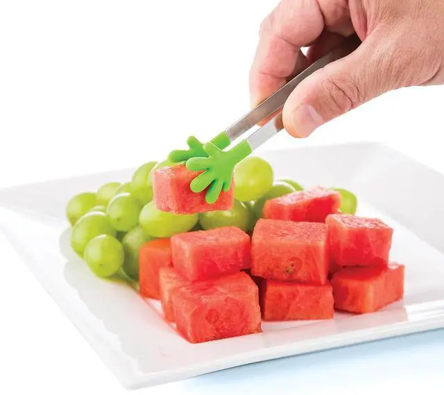 Alt view image 3 of 3 - Prep Solutions by Progressive "Handy" Tongs - Set of 2, Quality Silicone, Perfect for Appetizers and Snacks