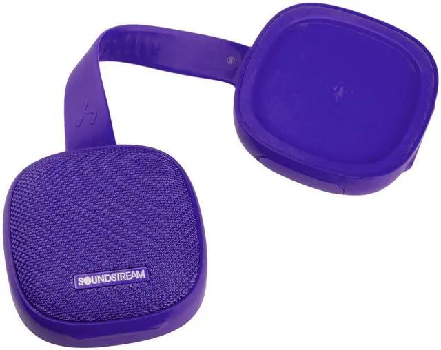 Alt view image 6 of 11 - Soundstream H2GO Bluetooth Speaker H2S-PR - Purple