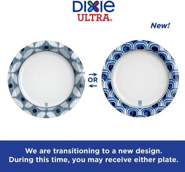 Alt view image 3 of 7 - Dixie Ultra Deep Dish Paper Plates 9.56 Dia 18Ct 15951