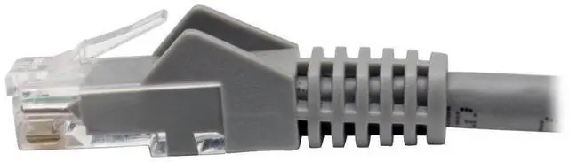 Alt view image 15 of 18 - Tripp Lite N201-06N-GY Premium Cat6 Gigabit Snagless Molded Utp Patch Cable, 24 Awg, 550 Mhz/1 Gbps (Rj45 M/M) , Gray, 6 In. - Patch Cable - Rj-45 (M) To Rj-45 (M) - 5.9 In - Utp - Cat 6 - Ieee 802.3