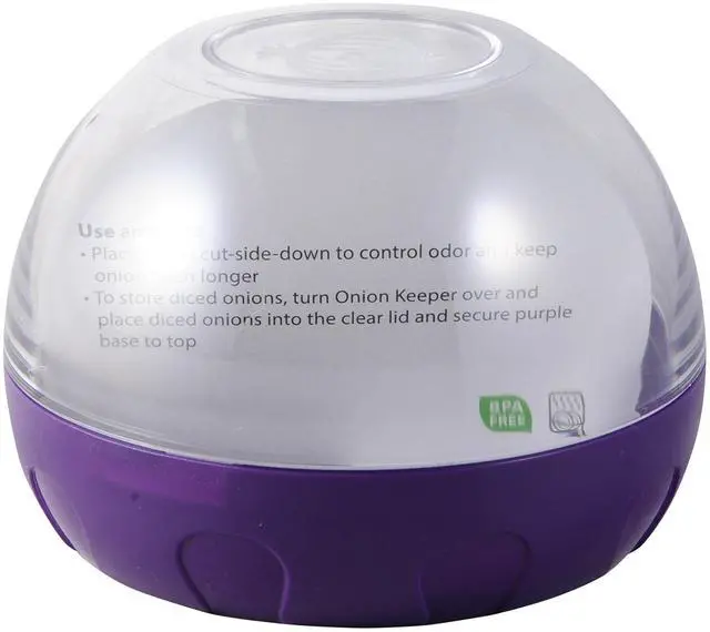 Alt view image 3 of 7 - Progressive LKS-11DP Onion Keeper - Purple