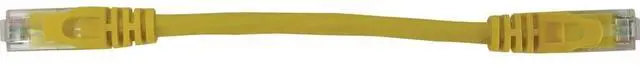 Alt view image 7 of 10 - Tripp Lite Cat6a 10G Snagless Molded UTP Ethernet Cable (RJ45 M/M), PoE, Yellow, 6 in. (15 cm) - 6" Category 6a Network Cable for Network Device, Switch, Patch Panel, Server, Router, Hub, Printer