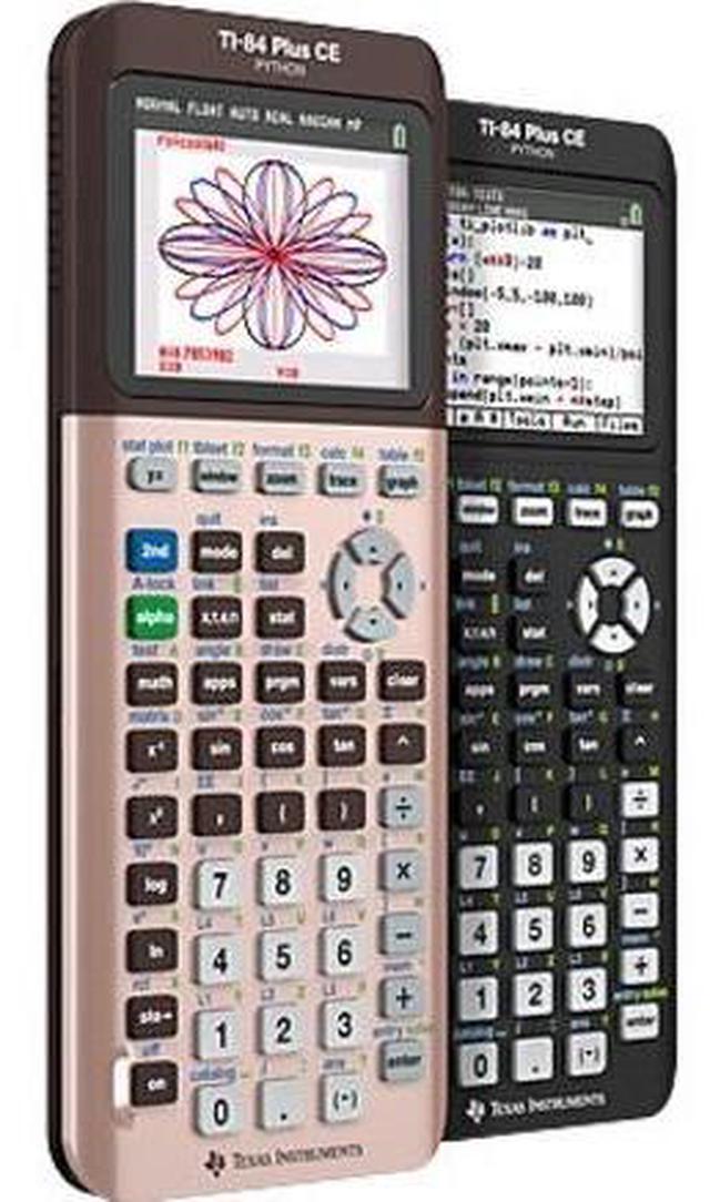 Alt view image 7 of 11 - Texas Instruments TI-84 Plus CE Graphing Calculator - Blue