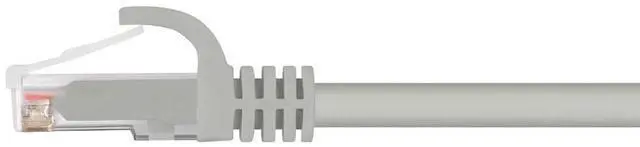 Alt view image 9 of 13 - Monoprice Cat6 Ethernet Patch Cable - 25 Feet - Gray | Network Internet Cord - Snagless RJ45, Stranded, 550Mhz, UTP, Pure Bare Copper Wire, 24AWG - Flexboot Series