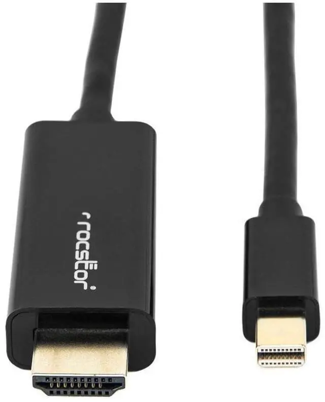 Alt view image 14 of 16 - Rocstor Premium Mini DisplayPort to HDMI Cable M/M Y10C197B2
