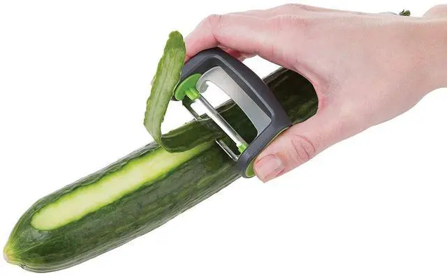 Alt view image 4 of 4 - Prepworks Pinch Peeler, Compact Peeler For Fruits Vegetables - Random Colors