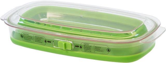 Alt view image 2 of 7 - Progressive 2 Quart Collapsible Mini Produce Keeper - LKS-09