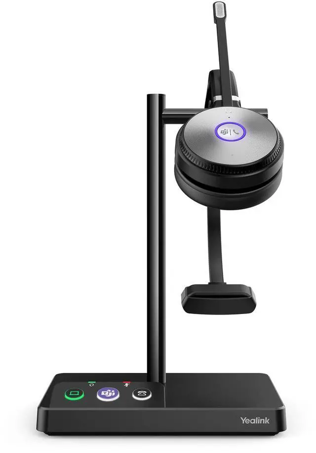 Alt view image 5 of 10 - Yealink WH62 Essential DECT Mono Wireless Headset, Teams 1308000C