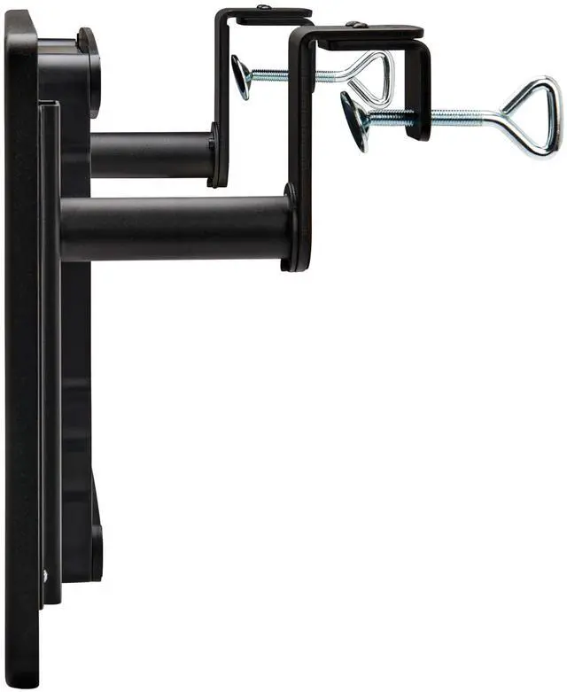 Alt view image 13 of 15 - Tripp Lite Clamp-on Universal Monitor Riser Stand with Storage Drawer, Monitor Shelf for Desk, Black, TAA Complaint, 5-Year Warranty (WWSSC Clamp-On Series)