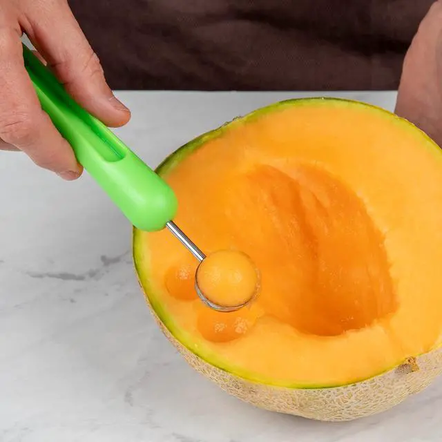 Alt view image 2 of 3 - Progressive PS-3316 2-in-1 Melon-Ballers Tool