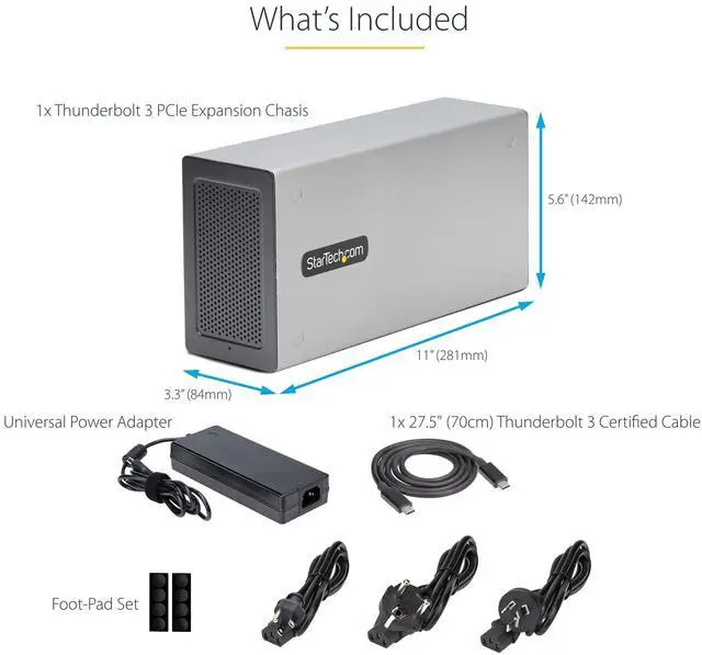 Alt view image 17 of 20 - Thunderbolt PCIe Expansion Chasis