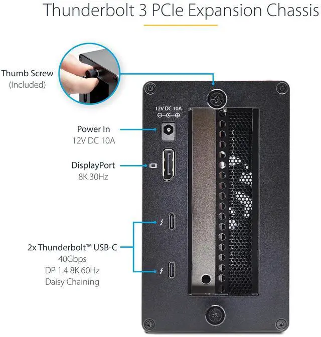 Alt view image 20 of 20 - Thunderbolt PCIe Expansion Chasis