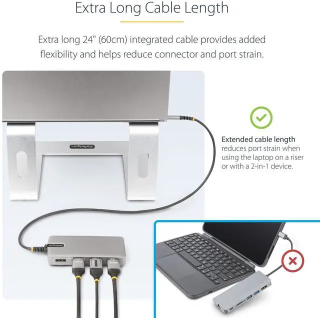 Alt view image 19 of 20 - USB-C MULTIMONITOR ADAPTER HDMI
