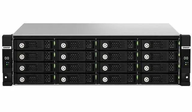 Alt view image 2 of 2 - TL-R1620Sdc-US QNAP 16-bay 3U rackmount SAS 12Gbps JBOD dual controller expansion enclosure
