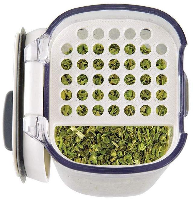 Alt view image 10 of 10 - Progressive International Prepworks SEASONING KEEPERS, 2 Piece, Clear