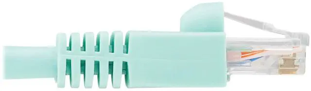Alt view image 11 of 11 - TRIPP LITE N261-020-AQ 20 ft. Cat 6A Aqua Augmented Cat6 (Cat6a) Snagless 10G Certified Patch Cable, (RJ45 M/M) - Aqua