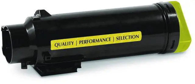 Alt view image 2 of 2 - Clover Imaging Group ufactured Yellow High Yield Toner Cartridge Replacement for Dell (0CX53/3P7C4/593-BBOZ) 201268