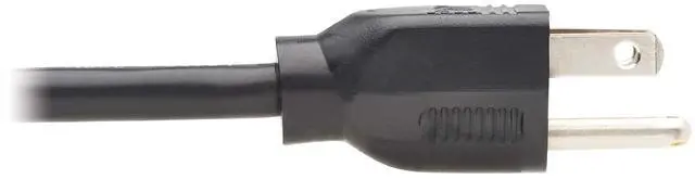 Alt view image 12 of 12 - Tripp Lite 10ft Power Extension Cord NEMA 5-15P to NEMA 5-15R Black P02201013A
