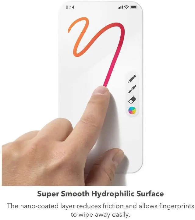Alt view image 5 of 6 - ZAGG invisibleSHIELD Glass Elite Screen Protector for Apple iPad Pro 200110243
