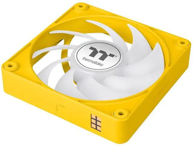 Alt view image 16 of 16 - Thermaltake CT140 EX Reverse ARGB Sync PC Cooling Fan 3 Pack, 500~1800 RPM, 5V Mobo Sync, 16.8 Million Colors 9 LEDs, MagForce 2.0 Connectors, Hydraulic Bearing, Bumblebee, CL-F227-PL14BB-A