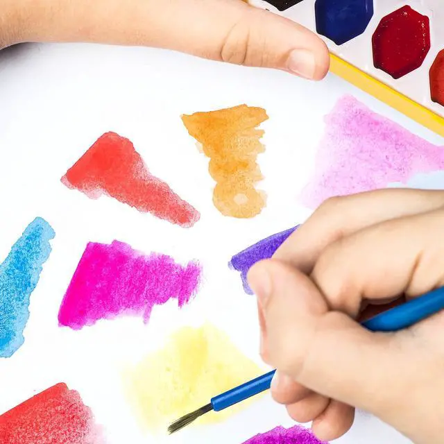 Alt view image 7 of 7 - Washable Watercolor Classroom Pack 8-Color Kits Assorted Colors 36 Kits/Box 24011