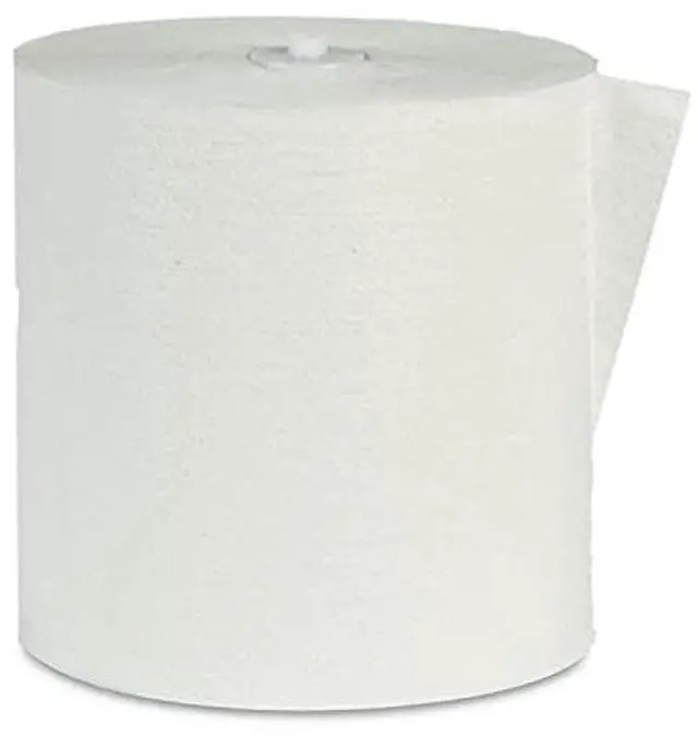 Alt view image 9 of 9 - EcoGreen Recycled Hardwound Paper Towels 1-Ply White 6 Rolls/Ctn WL9012
