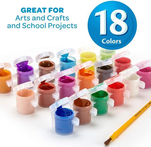 Alt view image 17 of 18 - Crayola Washable Kids' Paint Pots Assorted 54-0125