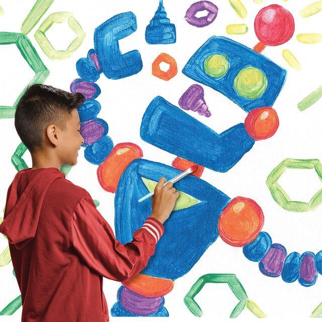Alt view image 16 of 18 - Crayola Washable Kids' Paint Pots Assorted 54-0125