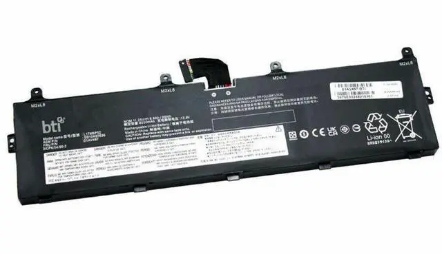 Alt view image 2 of 2 - BTI 01AV497-BTI 11.25V 99Whr Li-IOn Battery for Select Lenovo ThinkPad
