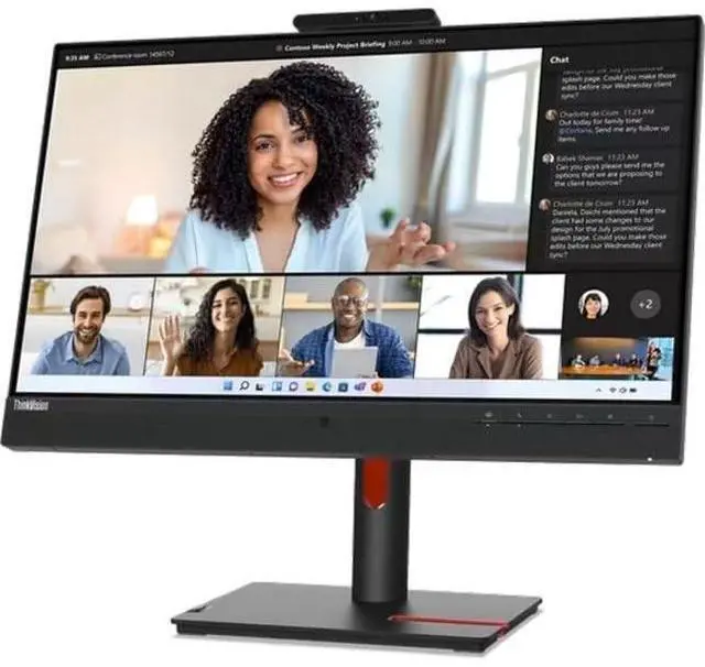 Alt view image 17 of 17 - Lenovo ThinkVision 23.8 inch Monitor - T24mv-30