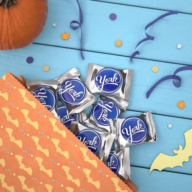 Alt view image 7 of 7 - YORK Dark Chocolate Peppermint Patties,  Candy Party Pack, 35.2 oz