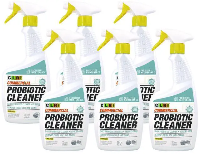 Alt view image 2 of 2 - Commercial Probiotic Cleaner Lemon Scent 32 oz Spray Bottle 6/Carton FMCPC326PRO