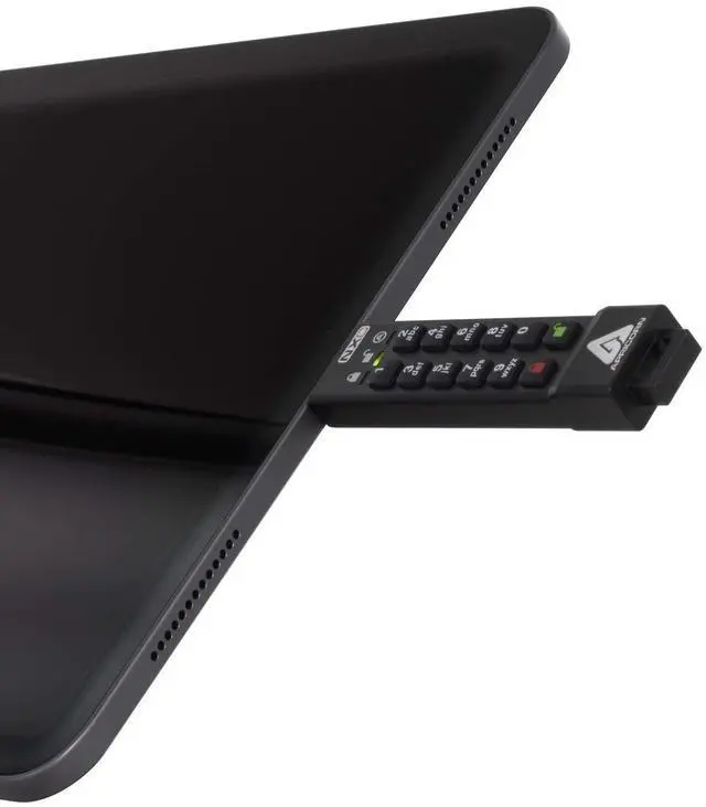Alt view image 15 of 17 - Apricorn Aegis Secure Key 3 NXC 32GB 256-bit Encrypted FIPS 140-2 Level 3 Validated Secure USB 3.0 Type C Flash Drive, ASK3-NXC-32GB, Black
