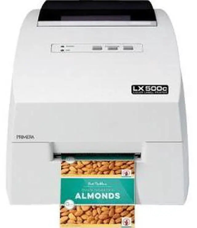 Alt view image 4 of 7 - Primera 074275 LX500c 4.25" Color Inkjet Label Printer, 4800 dpi, Cutter - White