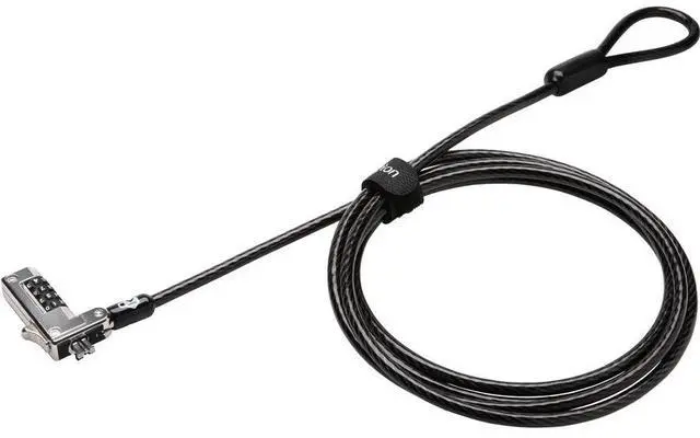 Alt view image 7 of 7 - Kensington Slim NanoSaver Combination Laptop Lock Resettable 
4 digit Carbon Steel For Notebook 25Pack