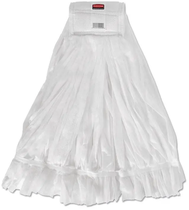 Alt view image 2 of 8 - Disposable Mop, Nonwoven Fiber, #24, 5" Headband, White 2025507